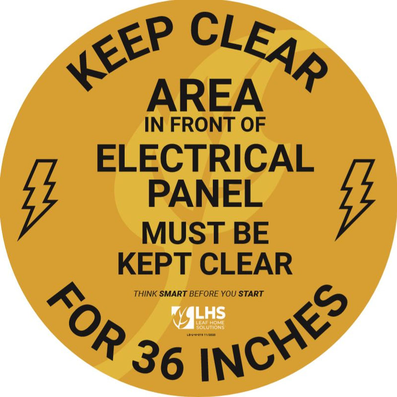 LHS Electrical Sticker