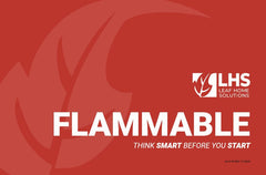 Flammable Sticker