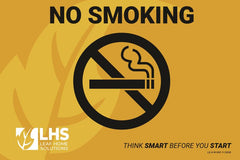 No Smoking Sticker