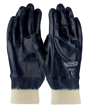 Nitrile Dipped Chemical Resistant Gloves