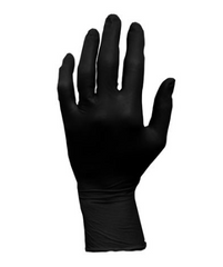 Black Nitrile Gloves (7 Mil) Large