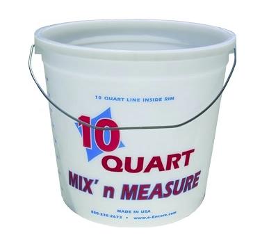 10 qt Mix and Measure Pail with Handle