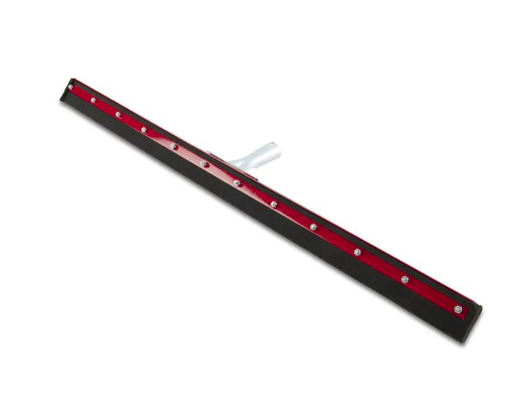 Red Notch Floor Squeegee with Frame